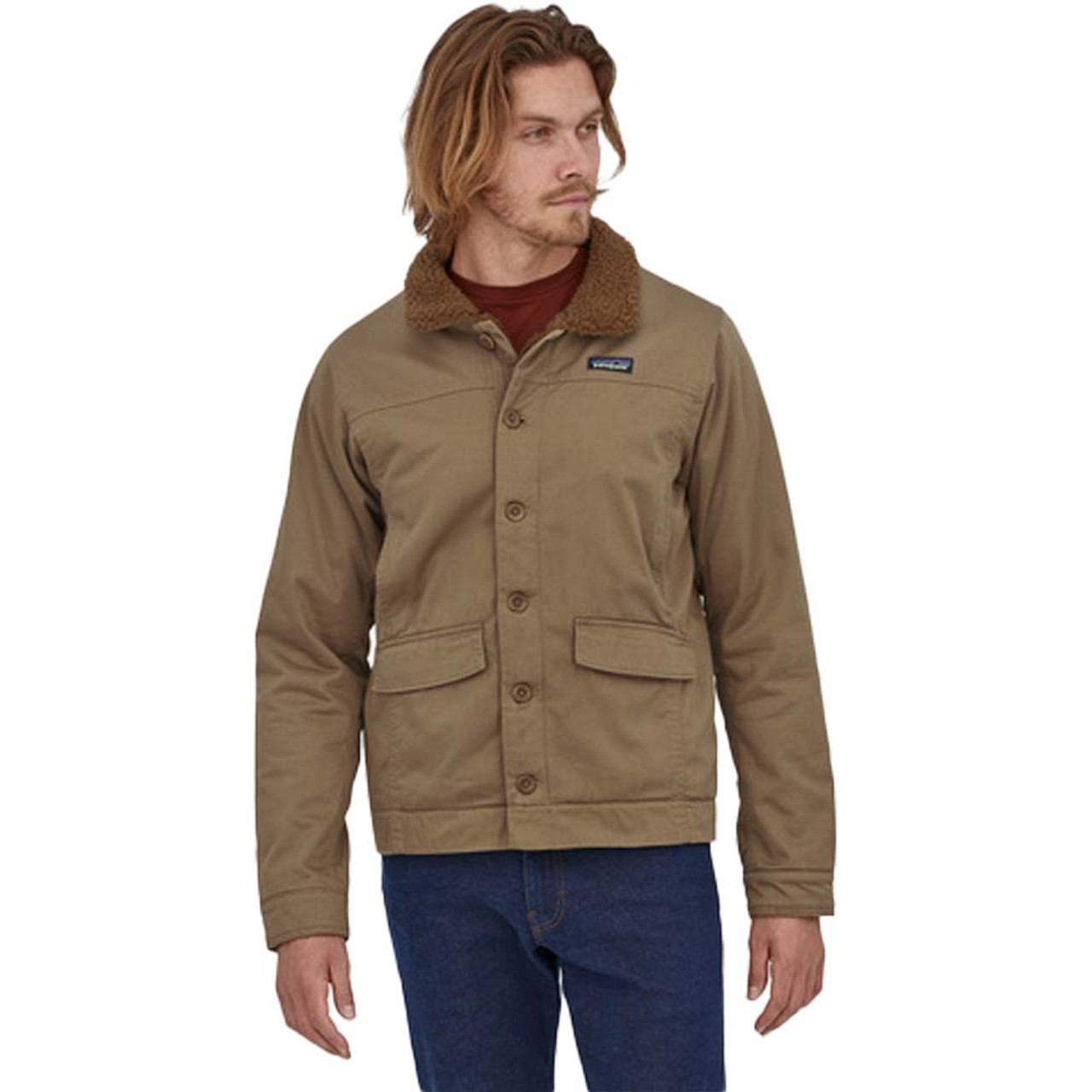 パタゴニア　Maple Grove Deck Jacket カーキ　L Men's Maple Grove Deck Jacket – Patagonia Worn Wear®