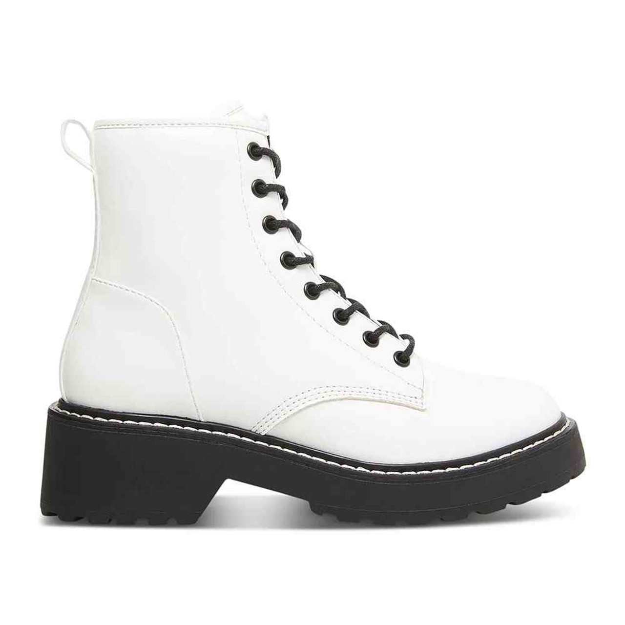 carra lace-up lug sole combat boots