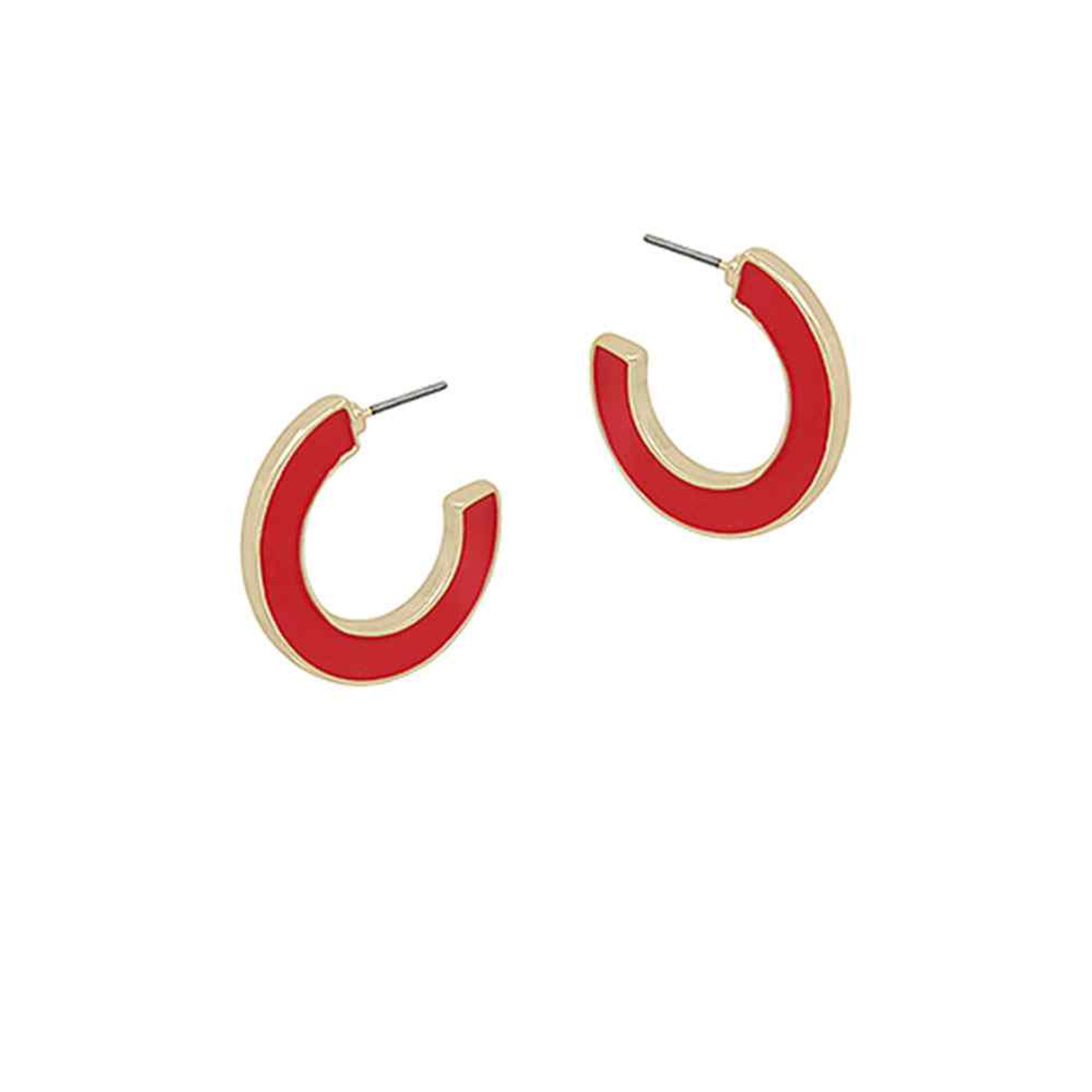 Golden Stella Epoxy Color Hoops | Eagle Eye Outfitters