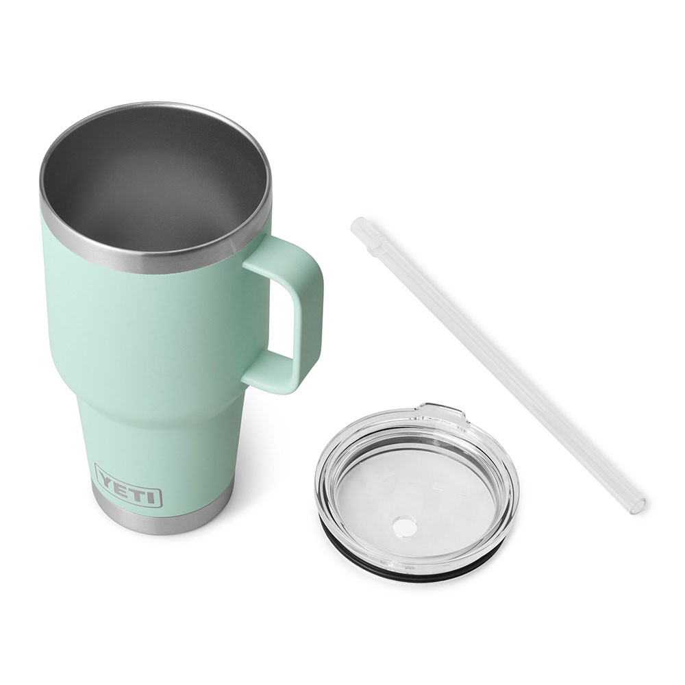 Yeti Rambler 35 oz Seafoam Mug with Straw | Eagle Eye Outfitters