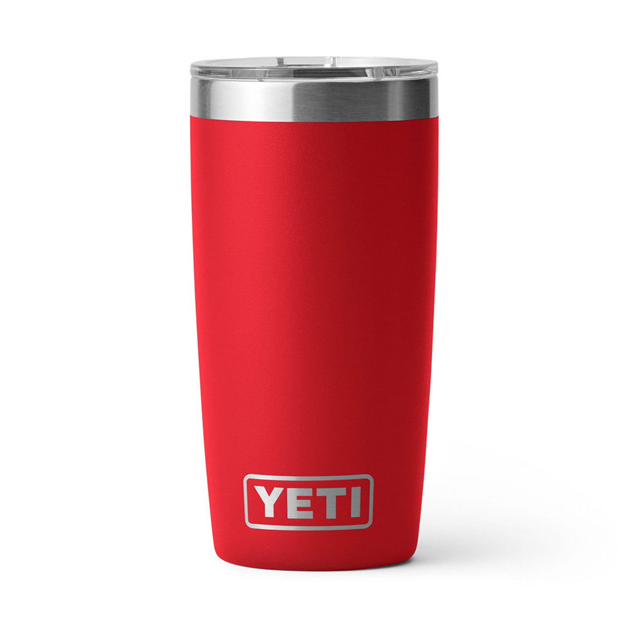 YETI Rambler 10 oz Tumbler with MagSlider Lid-Rescue Red