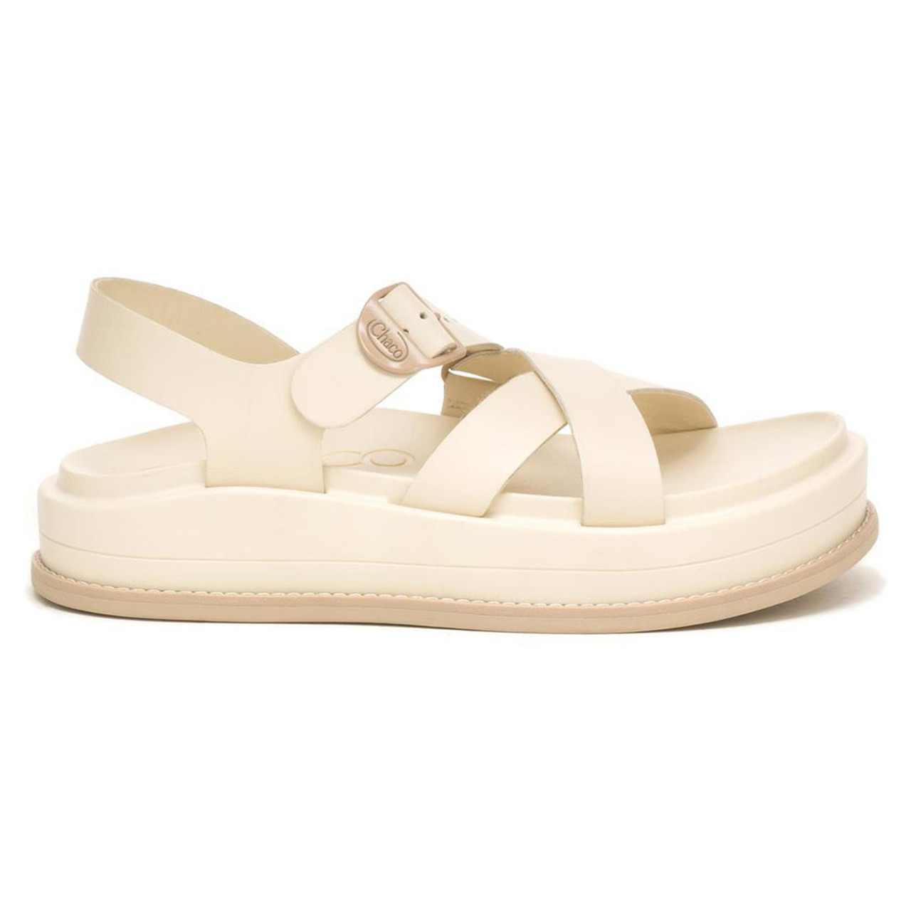 Chaco Women's Townes Midform Sandals Angora | Eagle Eye Outfitters