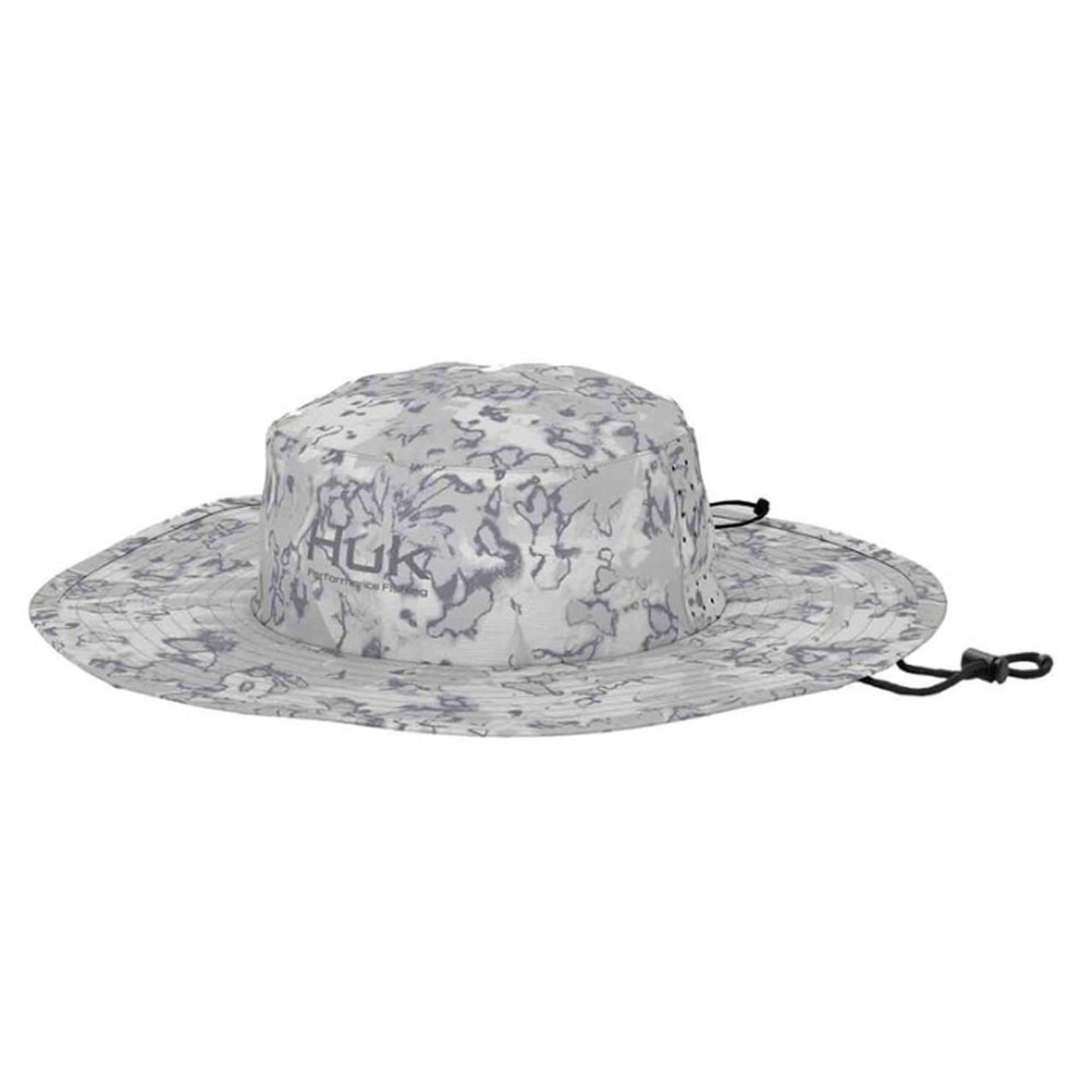 Huk Men's Boonie Fin Flats Bucket Hat, Harbor Mist