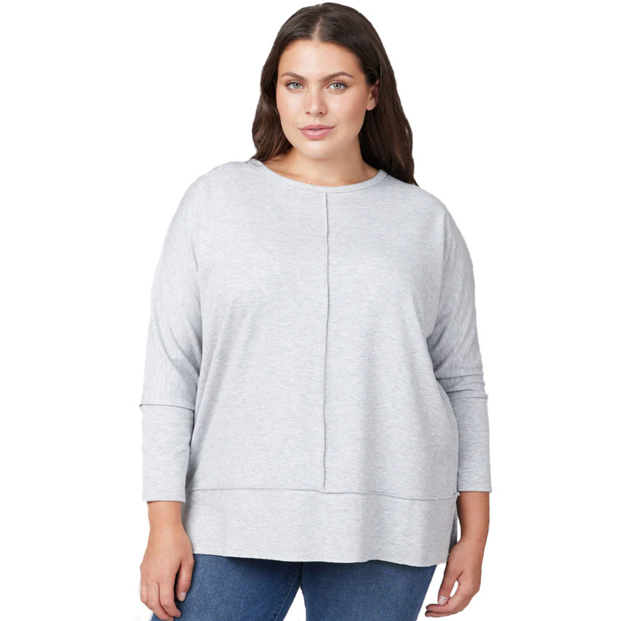 SPANX - 50171R Black Perfect Length Top Dolman 3/4 Sleeve Shirt - Women's  Small 