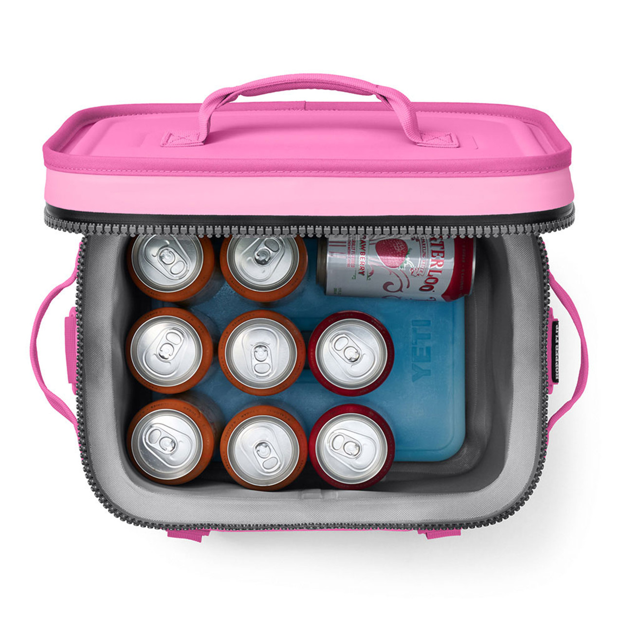 YETI Hopper Flip 12 Soft Cooler in Power Pink