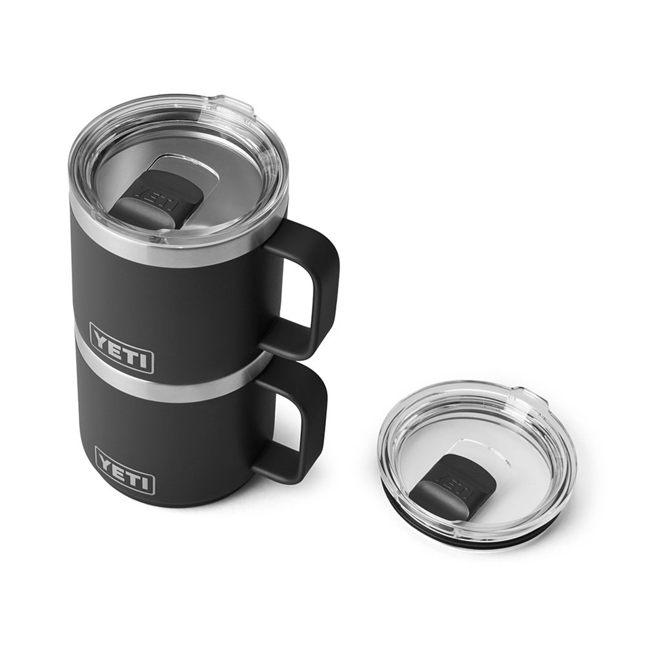 Yeti Rambler 14 oz Mug 2.0 with Magslider Lid - Black | Eagle Eye