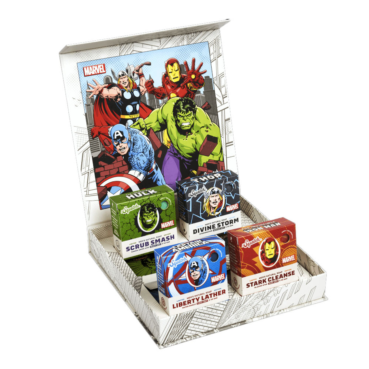 https://cdn11.bigcommerce.com/s-zut1msomd6/images/stencil/1280x1280/products/39612/239643/Dr-squatch-soaps-avengers-collection-box-kit-avg-01-avengers-collection-open__57637.1695999557.jpg?c=1