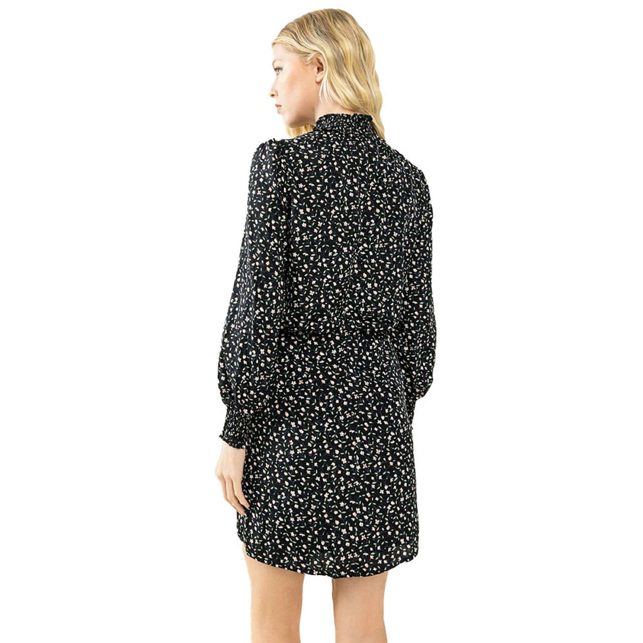 Women's TCEC Floral Smocked Neck Dress | Eagle Eye Outfitters