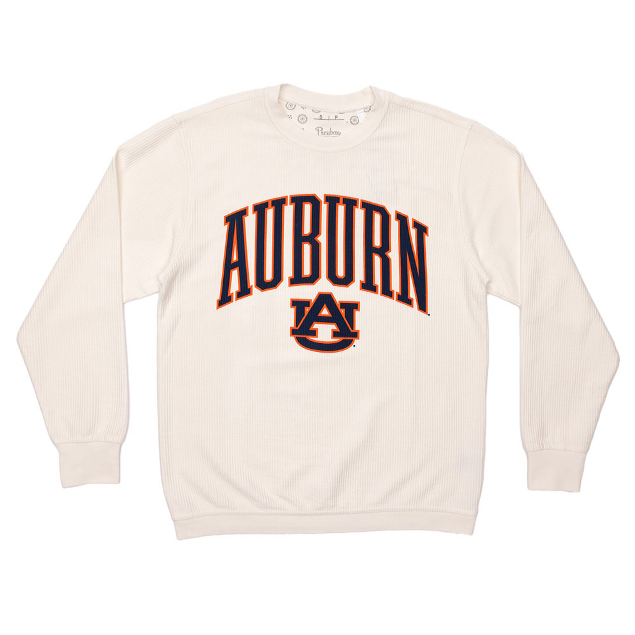 Women's Pressbox Auburn University Comfy Cord Sweatshirt