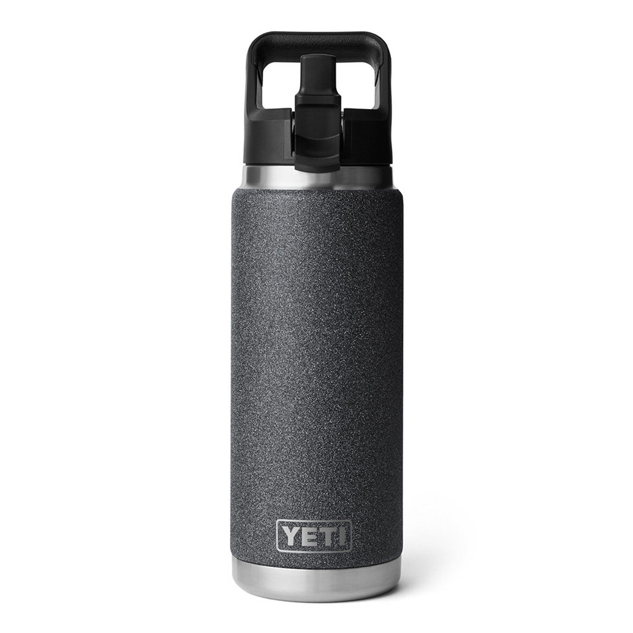 EIPOSAU Spout Lid for YETI Rambler Bottle, BPA Free, Ideal Chug Cap for YETI,  Fits 18 26 36 64 oz Bottles, Replacement Lids with Push Button & Lock Black  x 1