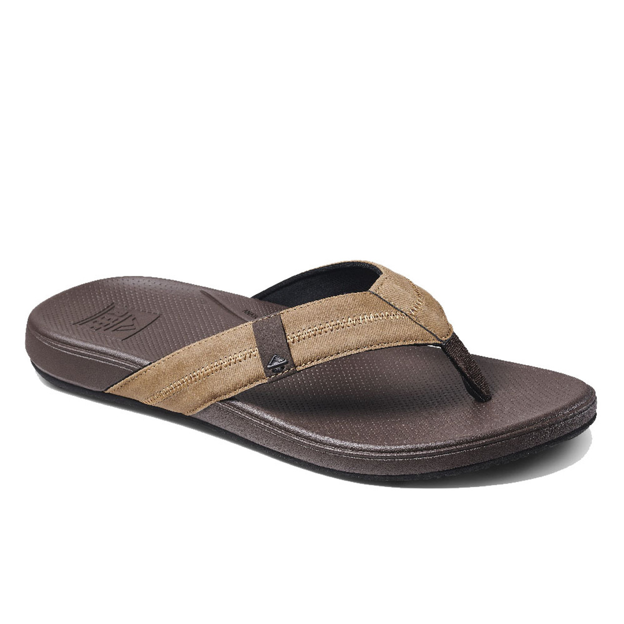 REEF RIDICULOUSLY COMFORTABLE サンダル 9 Reef Mens Ridiculously Comfortable Flip Flop Sz 8 Grey/blue