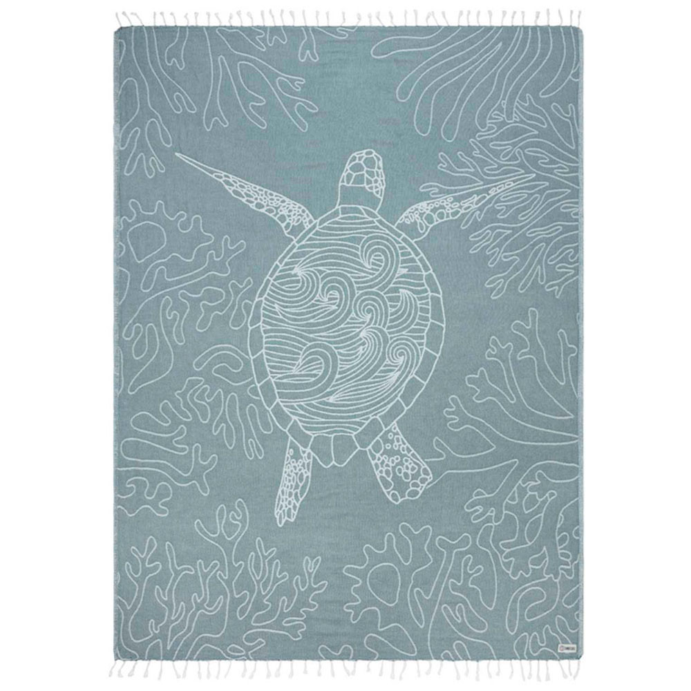 Sea Turtle Reef Large Towel