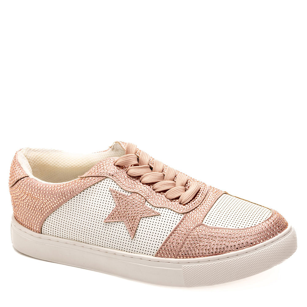 Corky Diva Rhinestone And White Sneakers main image 1
