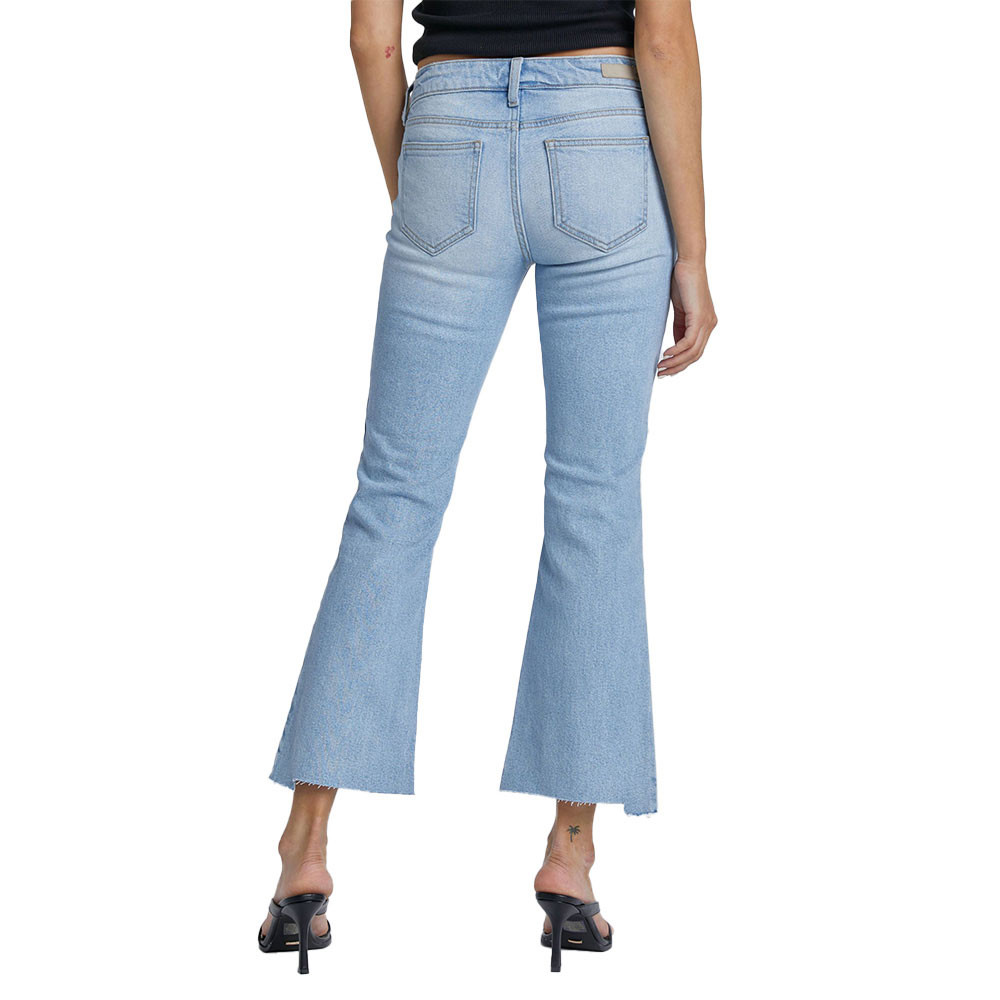 Cello Mid Rise Cut Off Denim Short Light main image 1
