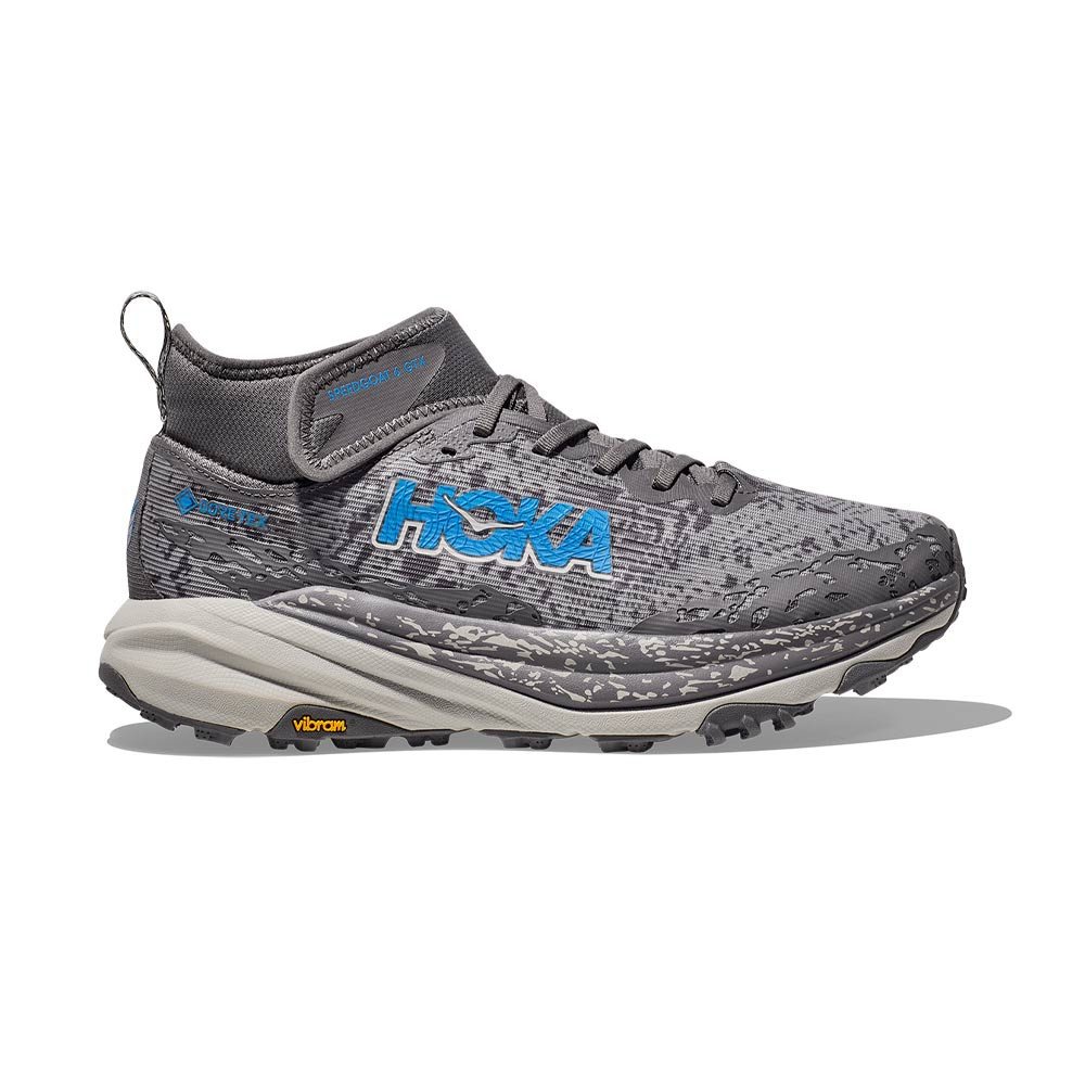 Men's HOKA Speedgoat 6 Mid GTX - Satellite Grey Stardust | Eagle