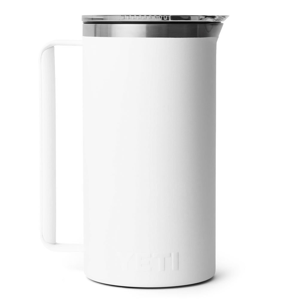 YETI Rambler 64 oz Pitcher - White | Eagle Eye Outfitters