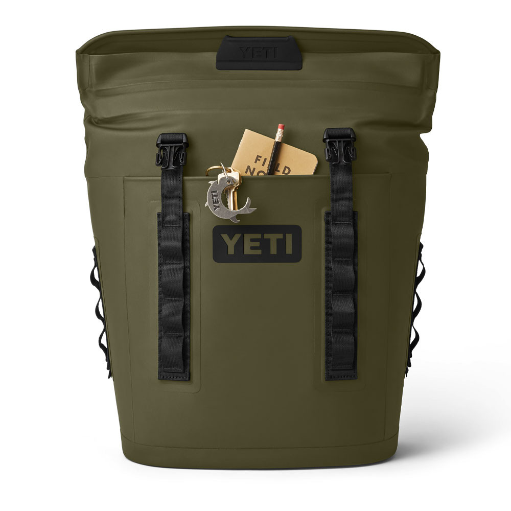 YETI Hopper Backpack M12 Soft Cooler - Olive | Eagle Eye Outfitters