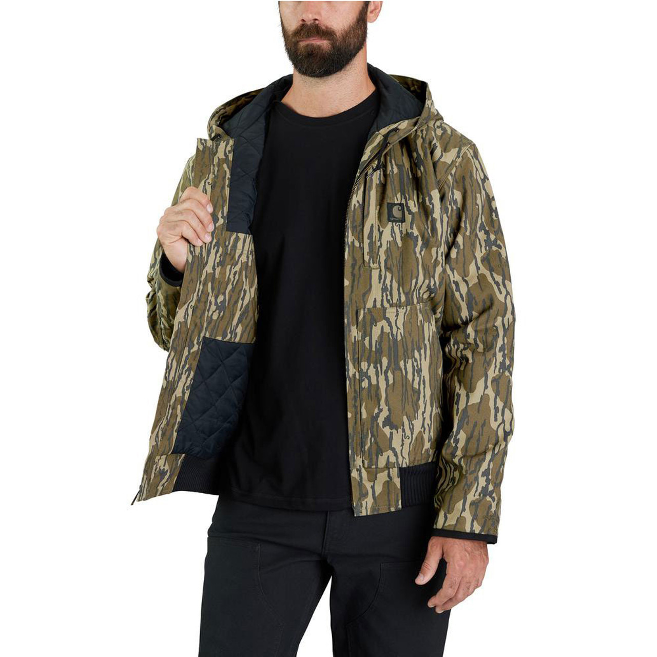ジャケット・アウター Carhartt Camo Lined Active Jacket Carhartt Active Hunting Jacket Quilt Lined Mens 2XL XXL J143
