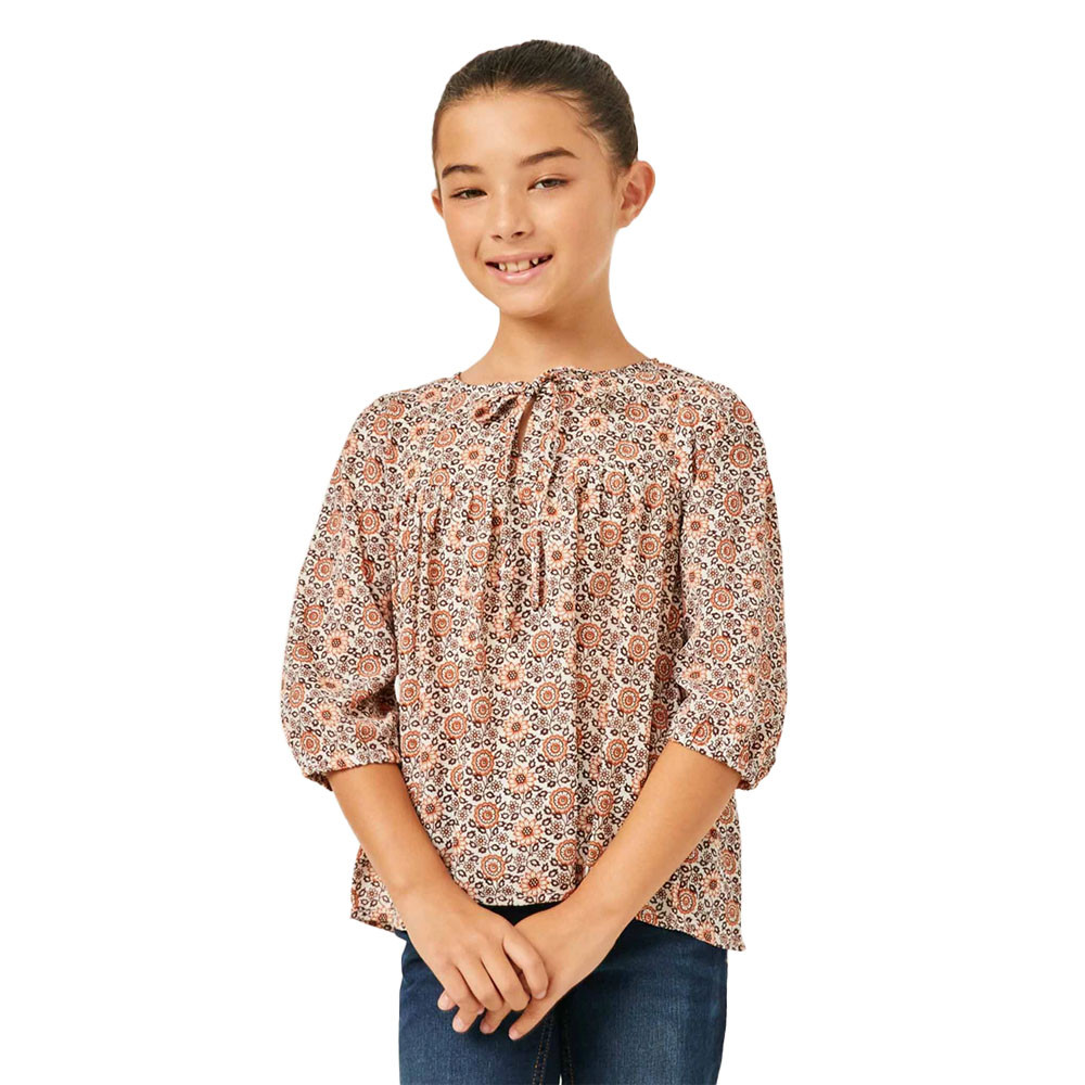 girls peasant top