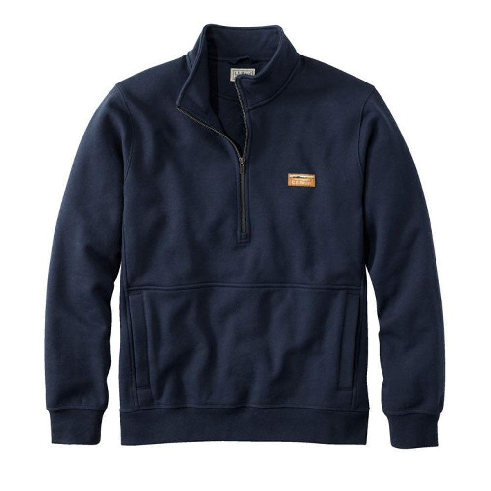 Men's L.L.Bean Katahdin Iron Works® Half Zip Utility Sweatshirt