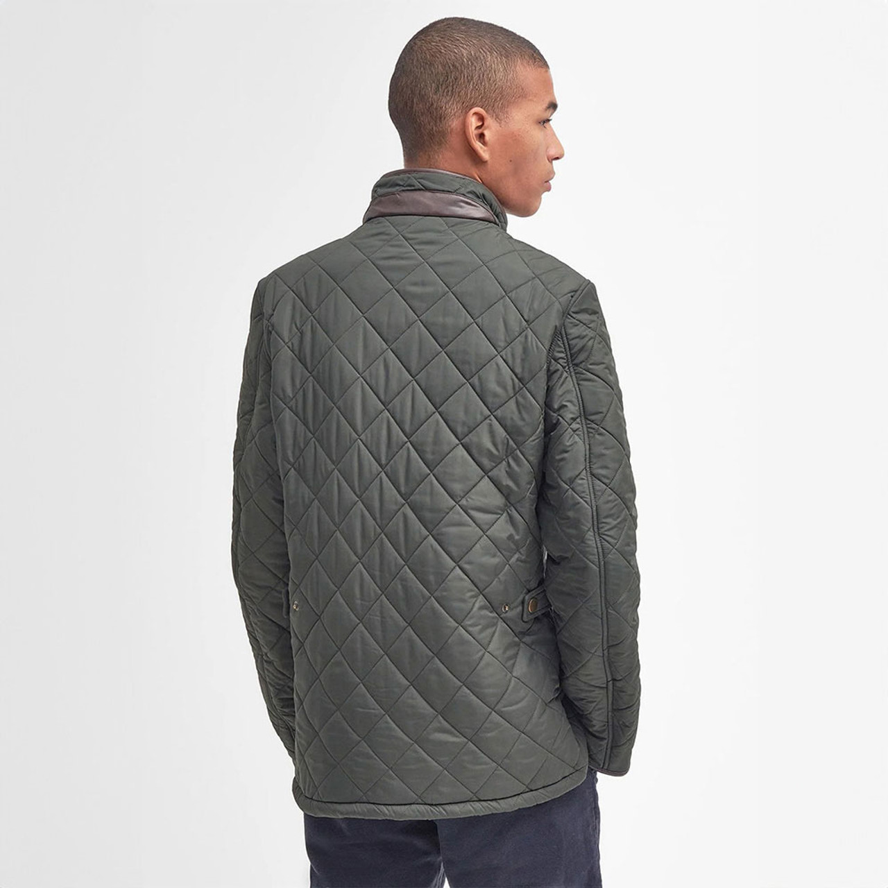【新品未使用】バウアー/BARBOUR QUILTED JACKET サイズM Men's Barbour Powell Quilted Jacket | Eagle Eye Outfitters