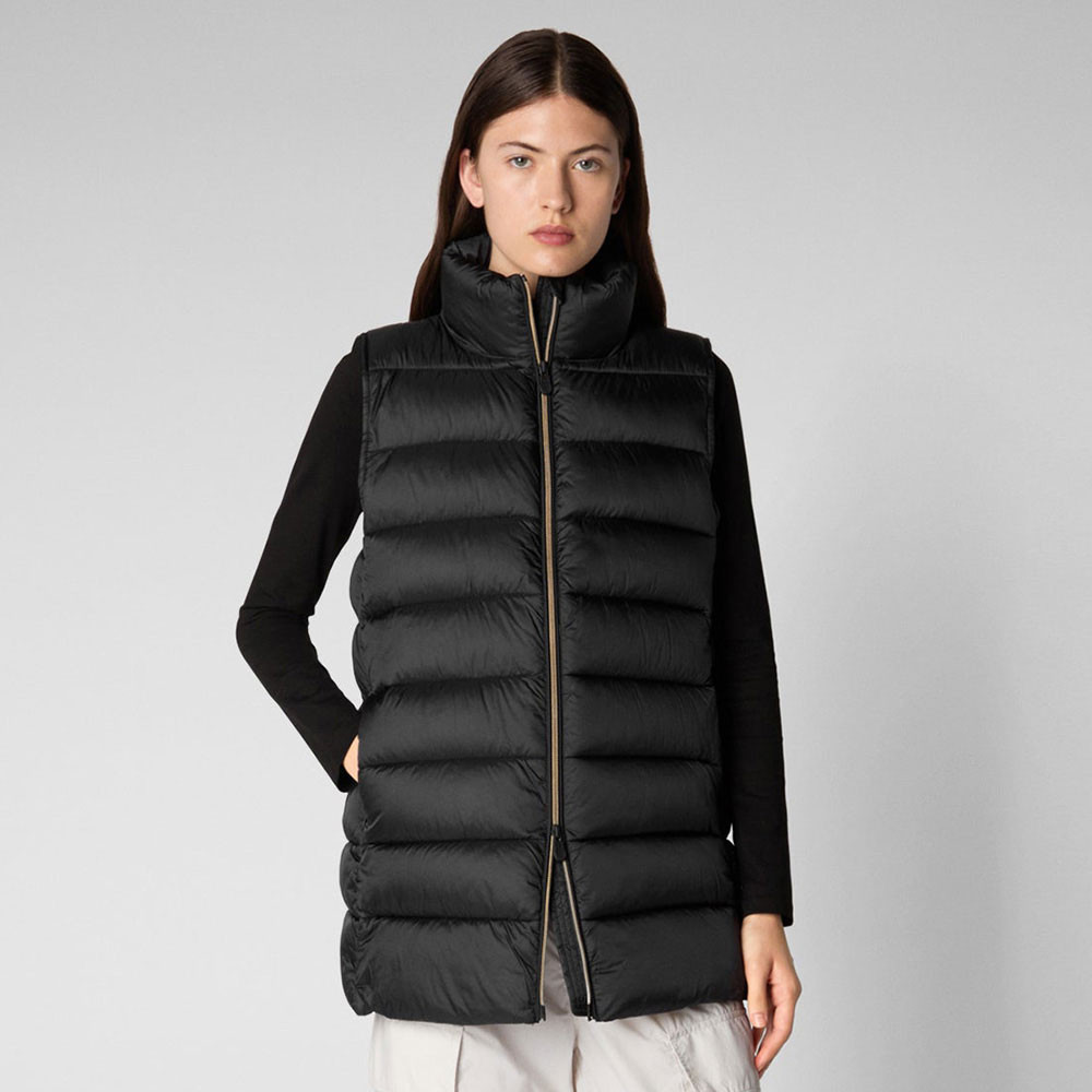 Women's Save The Duck Quilted Coral Vest | Eagle Eye Outfitters