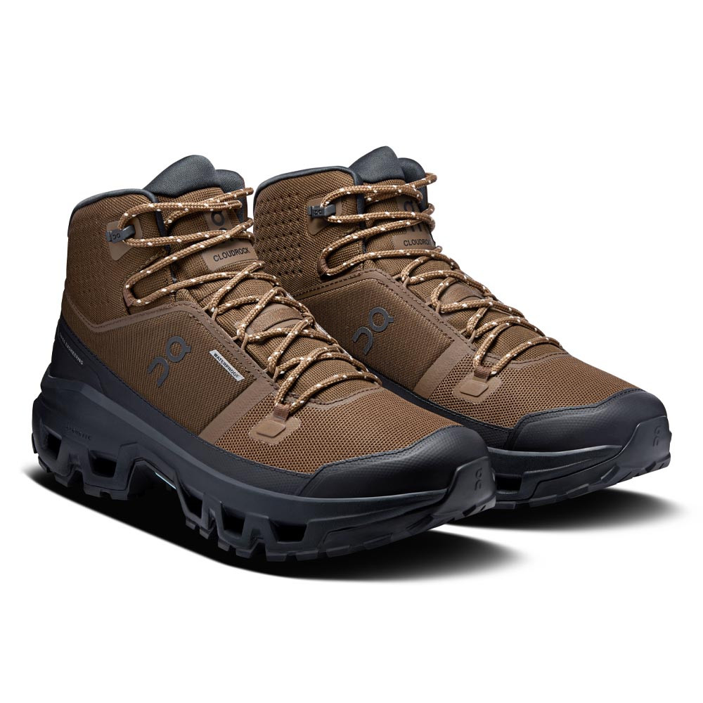 Men's On Cloudrock Mid Waterproof Hiking Boots | Eagle Eye Outfitters