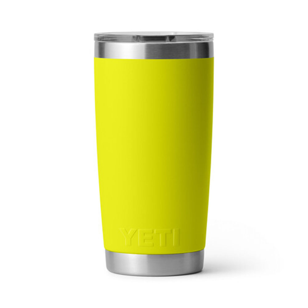 YETI Rambler 20 oz Tumbler イエロー YETI Rambler 20 Oz Tumbler With MagSlider Lid - Firefly Yellow