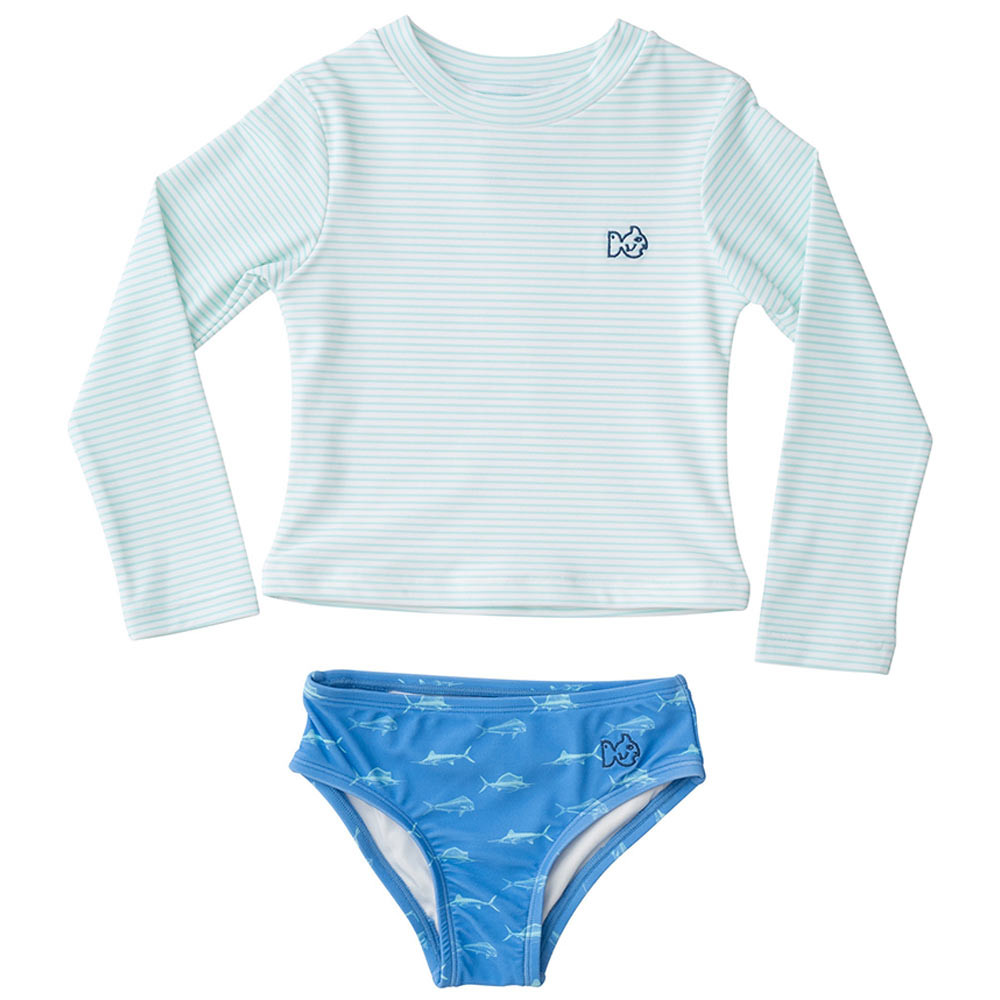 Girls' Prodoh Long Sleeve Reef Rashguard Swim Set | Eagle Eye Outfitters