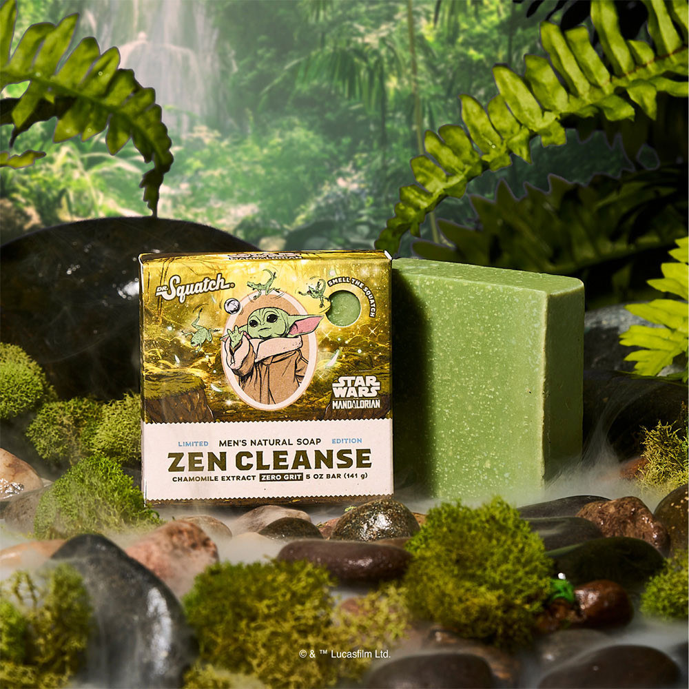 Dr. Squatch x Mandalorian: Zen Cleanse Bar Soap | Eagle Eye Outfitters