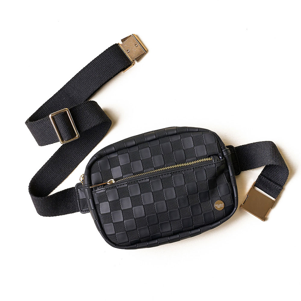 The Darling Effect Urban Check Belt Bag - Thumbnail 3