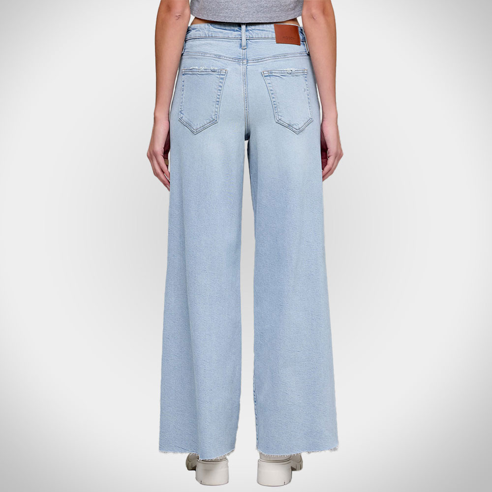 Hidden Women's Nori High Rise Wide Leg Jeans, Size 27 | Eagle Eye Outfitters