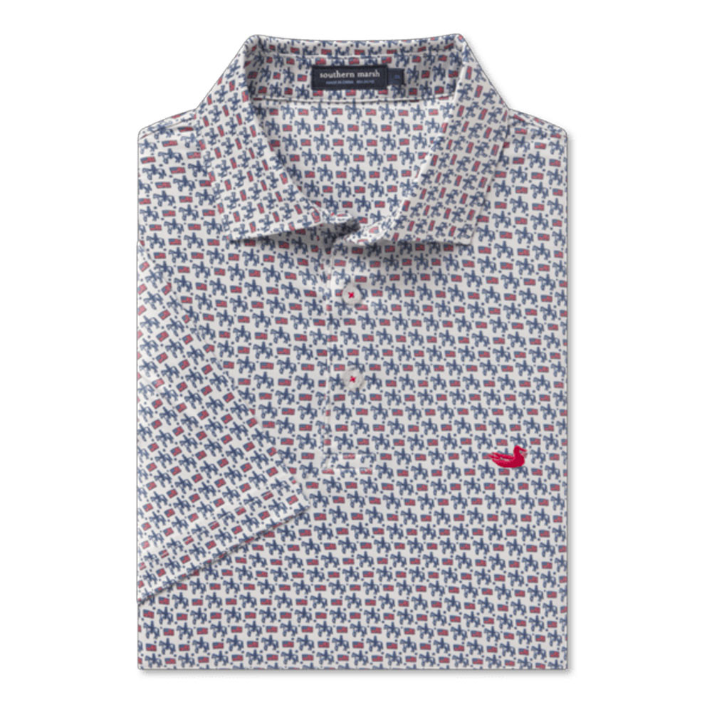 Southern Marsh Youth Flyline Performance Polo Liberty YPF76 5302 main image 0
