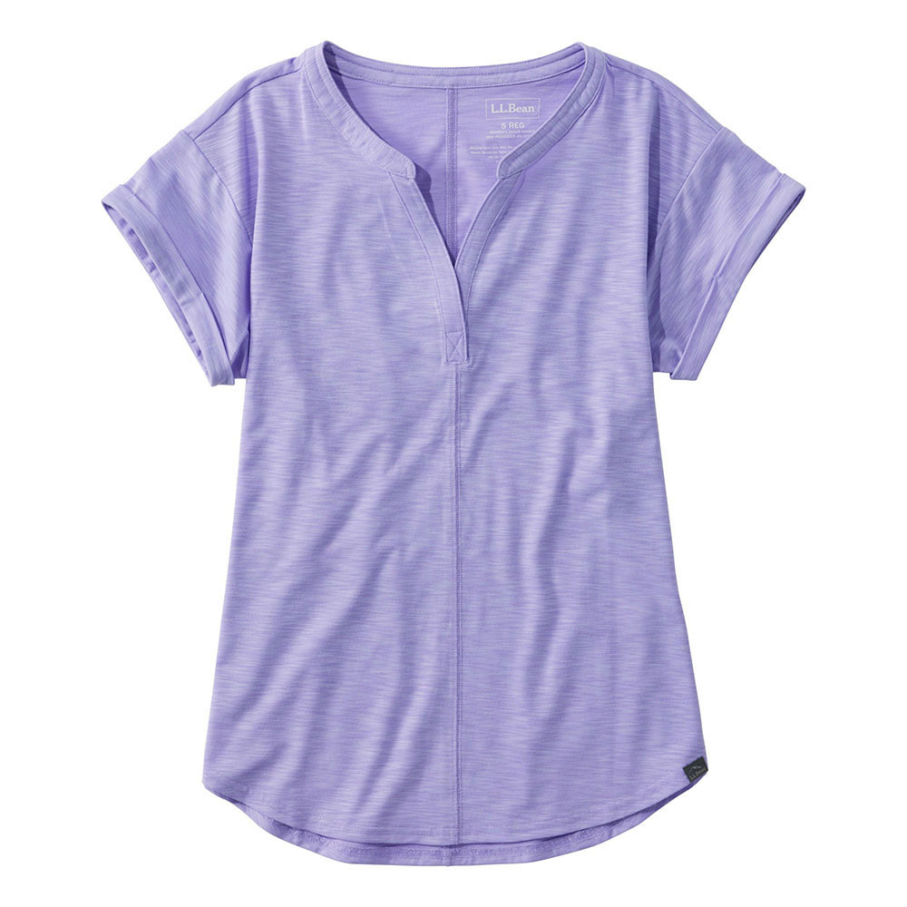 Women's L.L.Bean Streamside Short Sleeve Splitneck T-Shirt