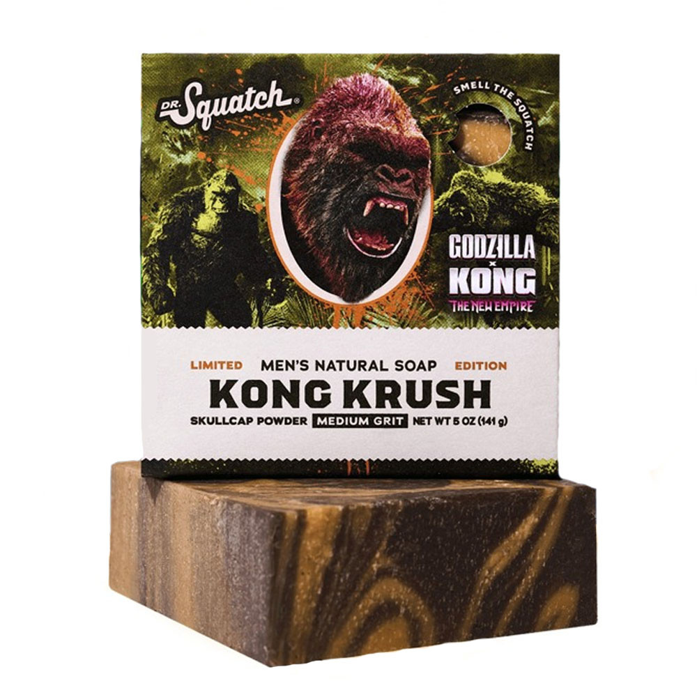 Dr. Squatch Godzilla x King Kong: Kong Krush Bar Soap | Eagle Eye