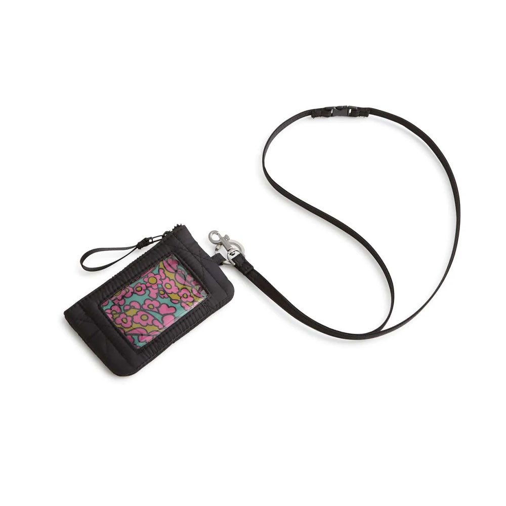 Vera Bradley Zip ID Pouch With Lanyard - Moonless Night | Eagle