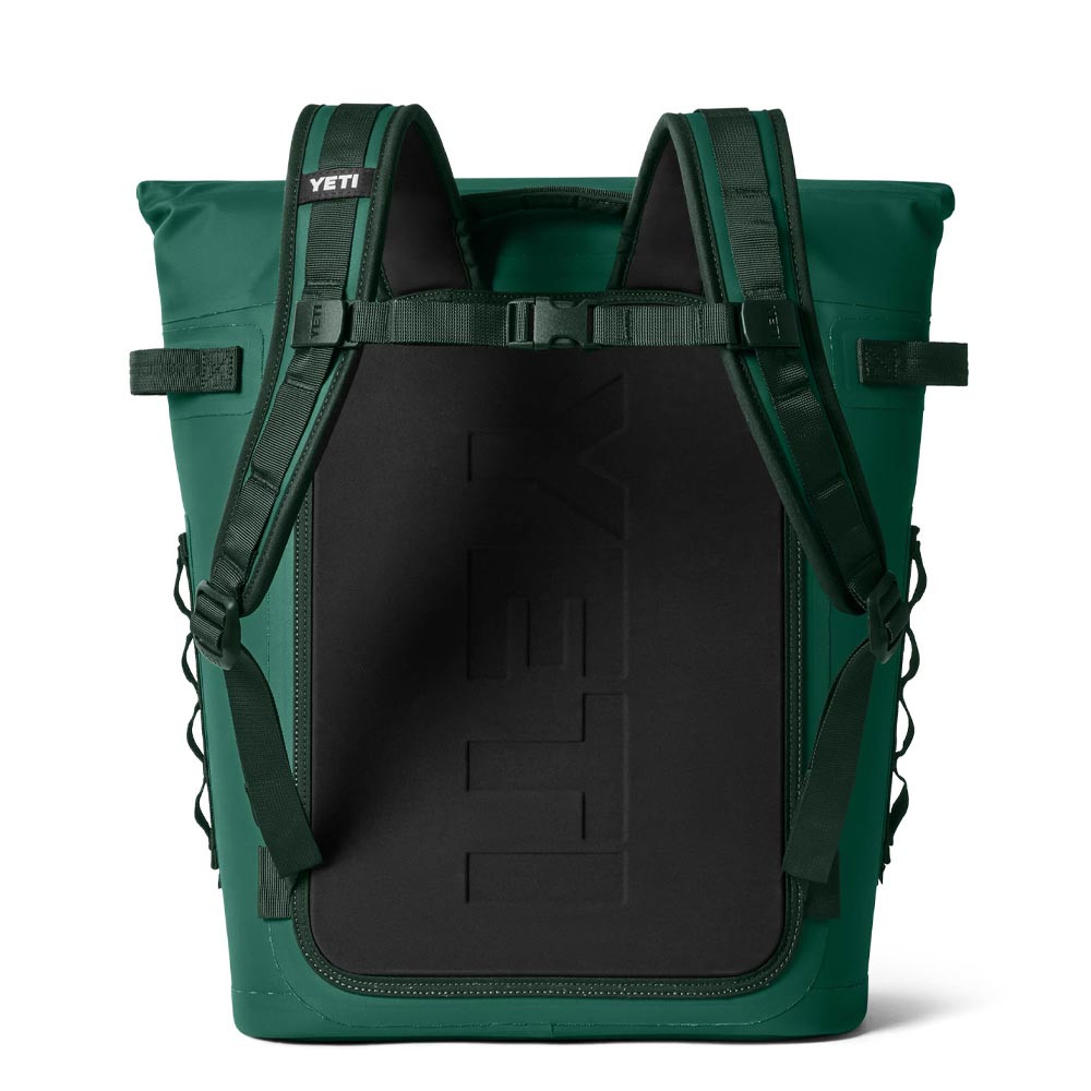 YETI Hopper Backpack M20 Soft Cooler - Black Forest Green | Eagle