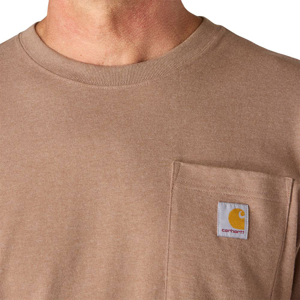 Men's Carhartt Long Sleeve Loose Fit Heavyweight Deer Graphic T-Shirt