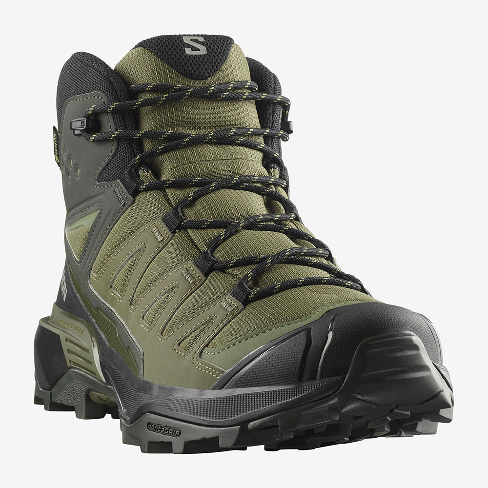 Salomon X Ultra 360 Mid CSWP Waterproof Hiking Boots Olive Night Men US 14 Salomon X Ultra 360 Mid CSWP Waterproof Hiking Boots Olive  main image 3
