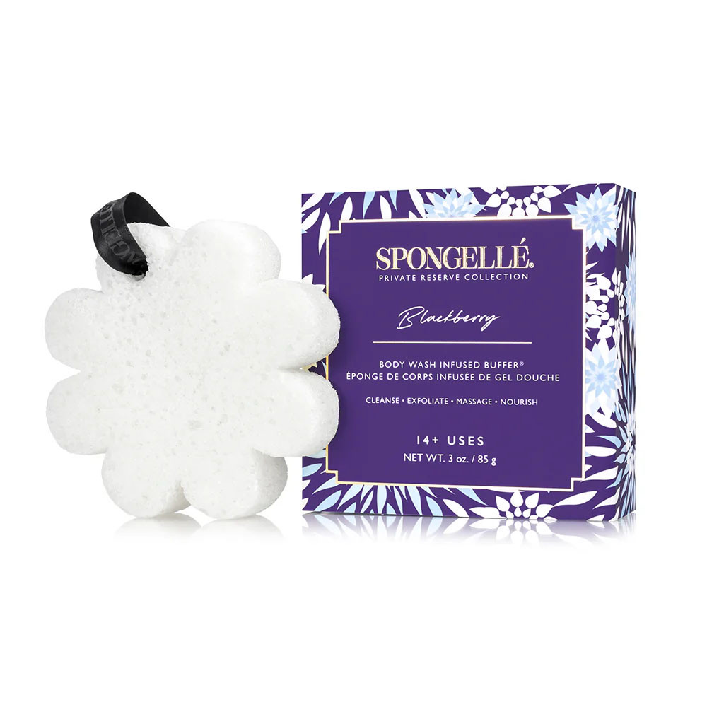 Spongelle White Flower Private Reserve Body Buffer - Blackberry