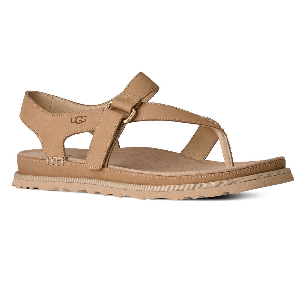UGG GOLDENROSE 23センチ Women's UGG GoldenGaze Toe Post Sandals - Mustard Seed | Eagle Eye