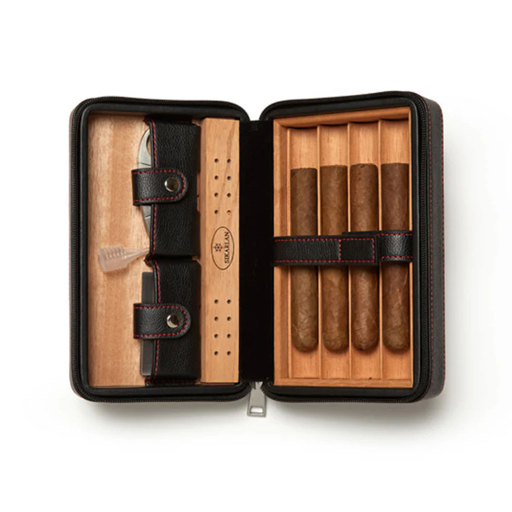 Brouk & Co Liam Cigar Travel Case - Thumbnail 2