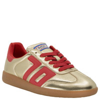 【新品】 オリバーガル Gal Gold shoe and red sole Women's Back 70 Cloud NM Sneaker - Gold Red | Eagle Eye Outfitters