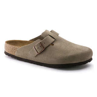 Women's Birkenstock Boston Soft Footbed Clog - Taupe