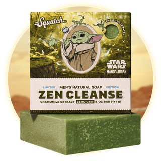 Dr. Squatch x Mandalorian: Zen Cleanse Bar Soap