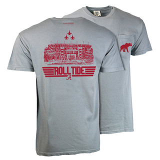 Men's Tuskwear Alabama Short Sleeve Top Gun Flyover T-Shirt
