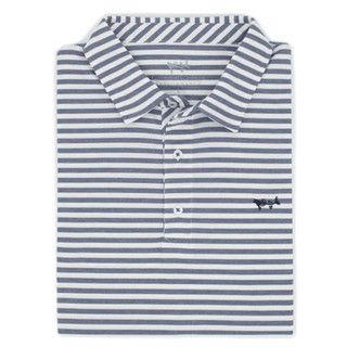 Men's Coastal Cotton Performance Stripe Polo