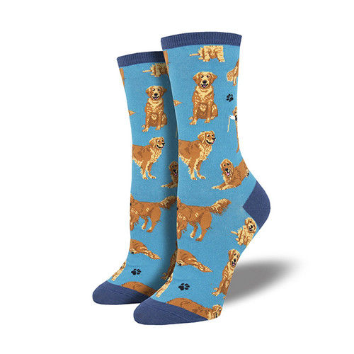 Women's Socksmith Golden Retrievers Socks