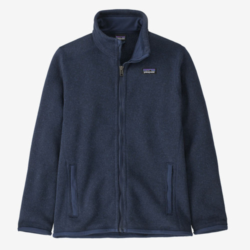 Boys' Patagonia Better Sweater New Navy Jacket Front