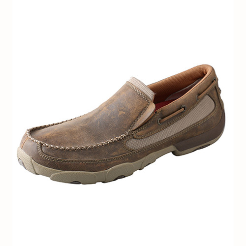 Men's Twisted X Slip On Driving Bomber Moccasin